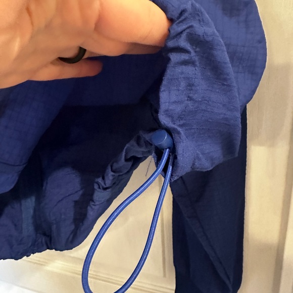 Blue Drawstring Jacket - Picture 2 of 4
